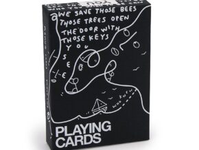 Shantell Martin Playing Cards - Black – article de magie | Abracadabreizh