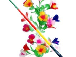 Vanishing Cane to Flowers - Multicolor – article de magie | Abracadabreizh