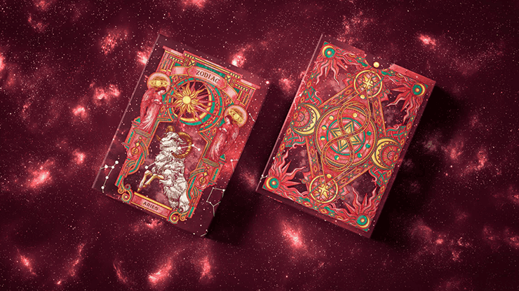 Zodiac (Aries) Luminous Edition Playing Cards by TCC – Image 6