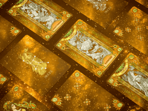 Zodiac (Virgo) Luminous Edition Playing Cards by TCC