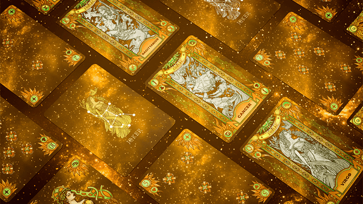 Zodiac (Virgo) Luminous Edition Playing Cards by TCC – Image 2