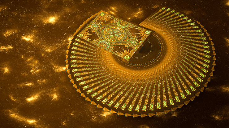 Zodiac (Virgo) Luminous Edition Playing Cards by TCC – Image 5
