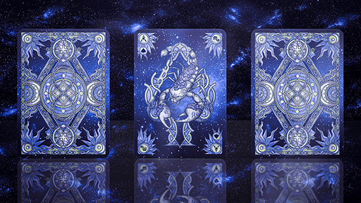Zodiac (Scorpio) Luminous Edition Playing Cards by TCC – Image 4