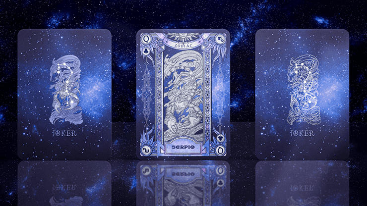 Zodiac (Scorpio) Luminous Edition Playing Cards by TCC – Image 5