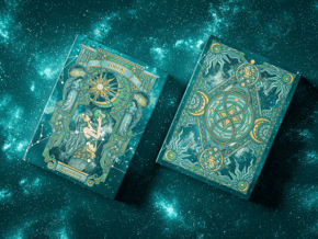 Zodiac (Aquarius) Luminous Edition Playing Cards by TCC
