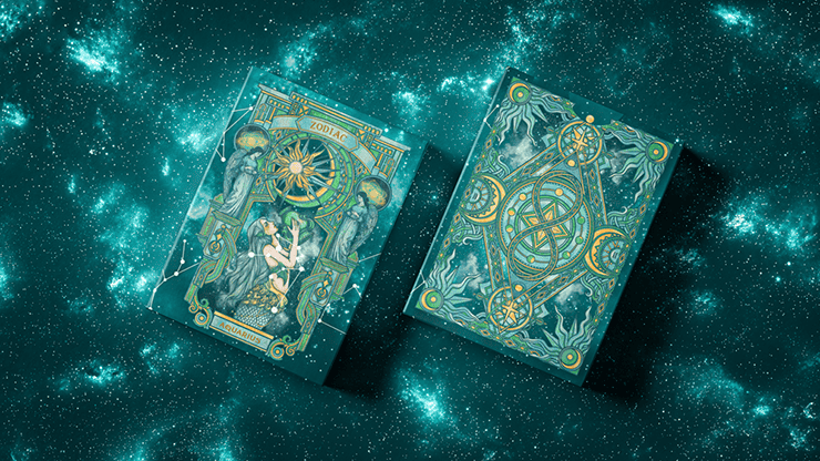 Zodiac (Aquarius) Luminous Edition Playing Cards by TCC – Image 2