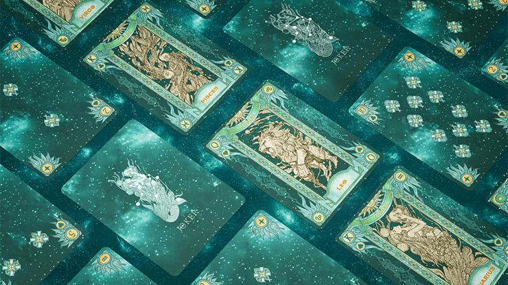 Zodiac (Aquarius) Luminous Edition Playing Cards by TCC – Image 3