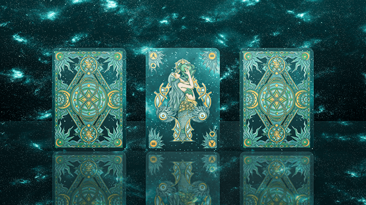 Zodiac (Aquarius) Luminous Edition Playing Cards by TCC – Image 4