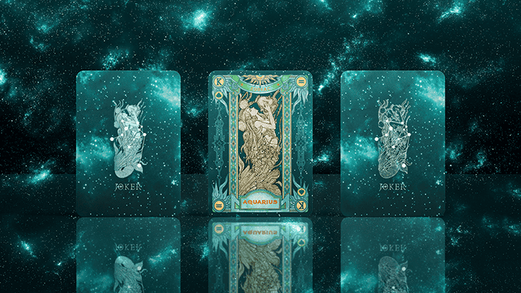 Zodiac (Aquarius) Luminous Edition Playing Cards by TCC – Image 5