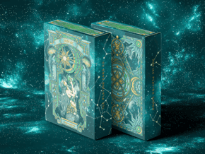 Zodiac (Aquarius) Luminous Edition Playing Cards by TCC – article de magie | Abracadabreizh