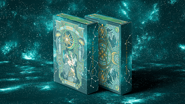 Zodiac (Aquarius) Luminous Edition Playing Cards by TCC
