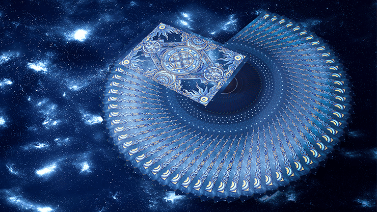 Zodiac (Pisces) Luminous Edition Playing Cards by TCC – Image 2