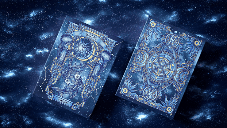 Zodiac (Pisces) Luminous Edition Playing Cards by TCC
