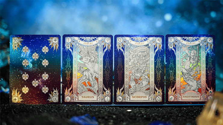 Zodiac (Astrology Chart) Luminous Edition Playing Cards by TCC – Image 5