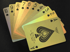 Yuci Holo Playing Cards by TCC