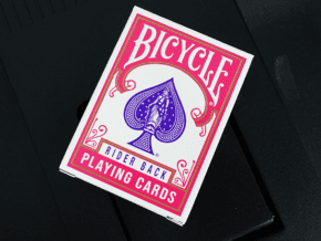 Mini Bicycle Cards (Fuchsia) – article de magie | Abracadabreizh