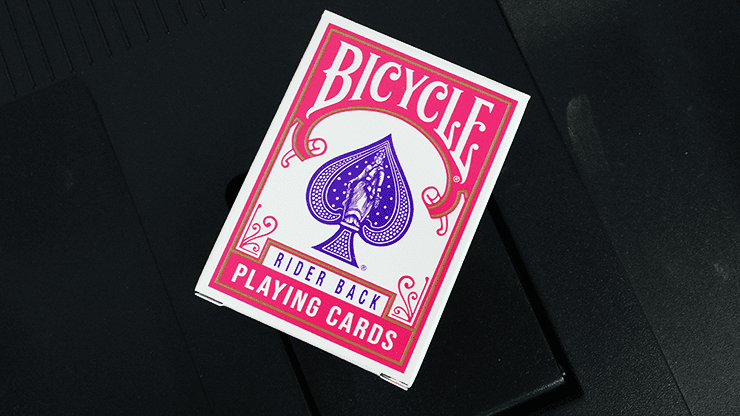 Mini Bicycle Cards (Fuchsia)