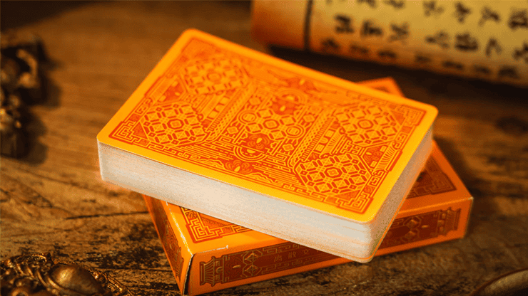 Ancient Relics Seat Playing Card by 52 Muse (Orange) – Image 3