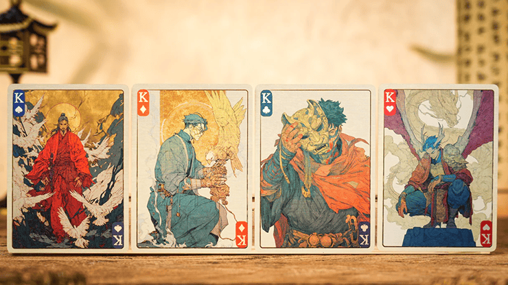 Ancient Relics Seat Playing Card by 52 Muse (Orange) – Image 6
