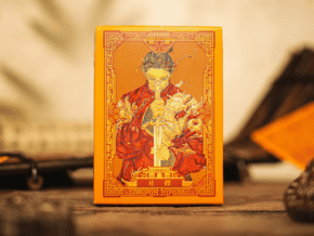 Ancient Relics Seat Playing Card by 52 Muse (Orange) – article de magie | Abracadabreizh