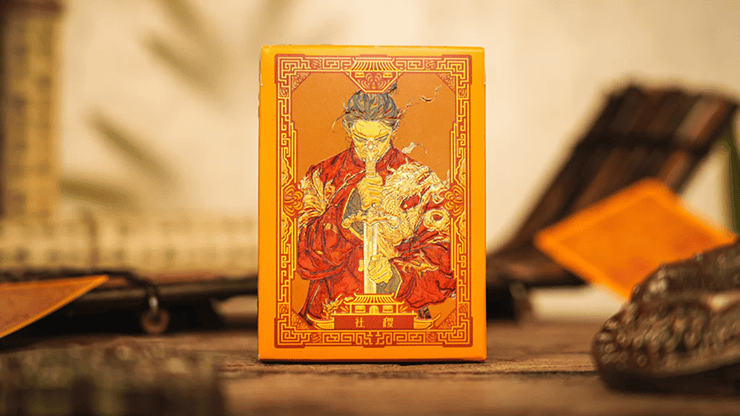 Ancient Relics Seat Playing Card by 52 Muse (Orange)