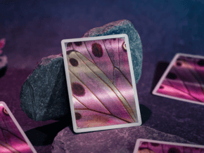 Morpho V2 (Pearl) Playing Cards by TCC Fashion
