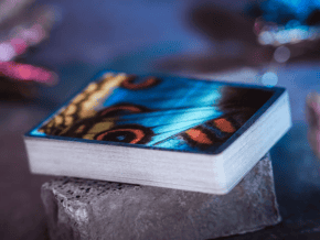 Morpho V2 (Sapphire) Playing Cards by TCC Fashion