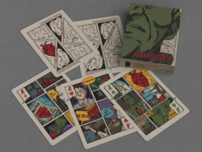 Frankenstein Series Comic Edition (Gilded) Playing Cards