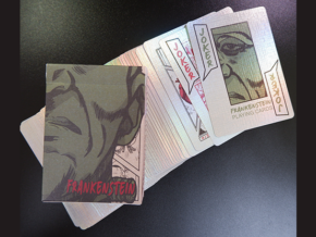 Frankenstein Series Holographic Comic Edition (Gilded) Playing Cards – article de magie | Abracadabreizh