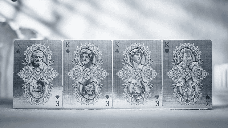 Alabaster Athena Luxury Playing Cards by TCC Fashion – Image 5