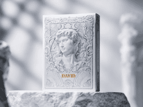 Alabaster David Luxury Playing Cards by TCC Fashion – article de magie | Abracadabreizh