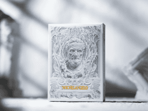 Alabaster Michelangelo Luxury Playing Cards by TCC Fashion – article de magie | Abracadabreizh