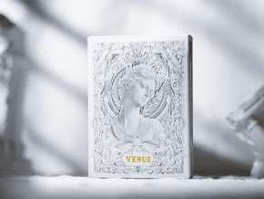 Alabaster Venus Luxury Playing Cards by TCC Fashion – article de magie | Abracadabreizh