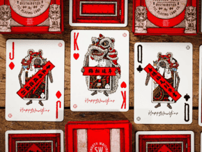 New Year Playing Cards by Smooth Writing