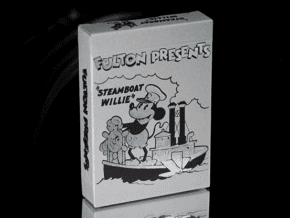 FULTON PRESENTS STEAMBOAT WILLIE PLAYING CARDS – article de magie | Abracadabreizh