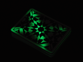 Majolica V2 Luminescent Playing Cards by Tara Studio