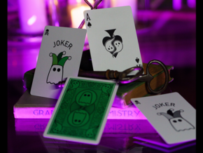Bicycle Boo Back Playing Cards (Green)