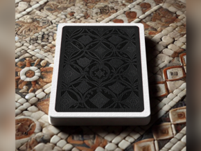 The Spirit of Cubism (Dark Black) Playing Cards