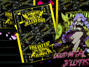 Akiba Frenzy! - Band Girls (Drummer) Playing Cards – article de magie | Abracadabreizh