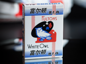 FULTON'S WHITE OWL PLAYING CARDS – article de magie | Abracadabreizh
