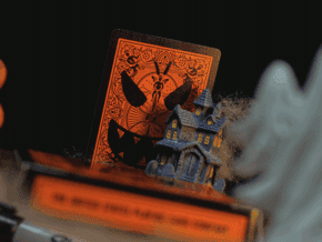 Bicycle Reverse (Orange) Playing Cards