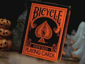 Bicycle Reverse (Orange) Playing Cards – article de magie | Abracadabreizh