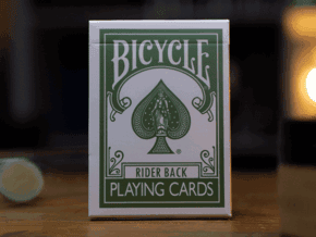 Bicycle Metallic Emerald Playing Cards – article de magie | Abracadabreizh