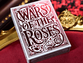 Wars of the Roses (2nd Edition Red Tuck- Gilded ) Playing Cards – article de magie | Abracadabreizh