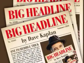 Big Headline – Dave Kaplan – article de magie | Abracadabreizh